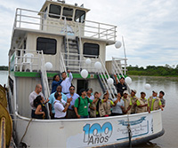 Nuevo Recorrido de la ‘Anaconda’ Para Seguir Educando a las Comunidades del Río Putumayo