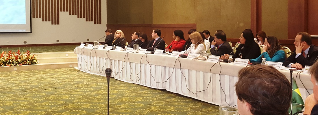 Presentación de avances inversiones ambientales en Sistema Hídrico San Antonio en Comisión de Vecindad e Integración Colombia-Brasil