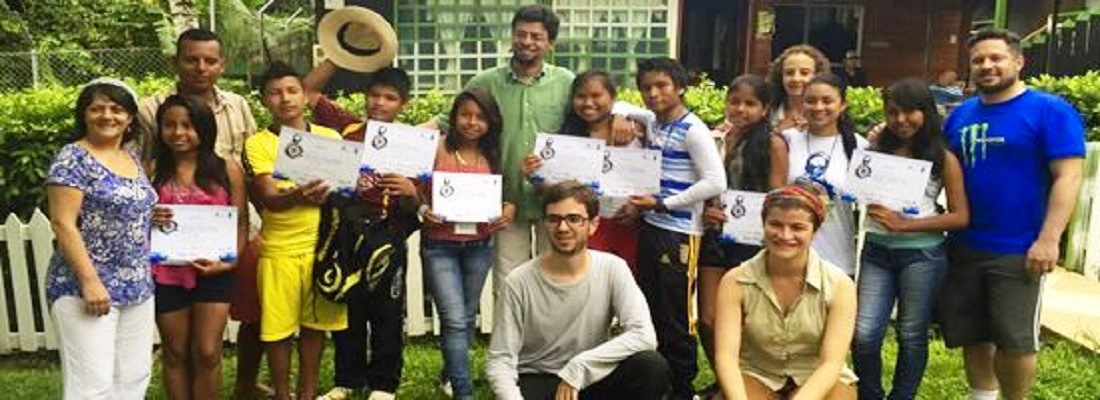 Jóvenes indígenas de Puerto Nariño, Amazonas, presentan documental sobre cambio climático