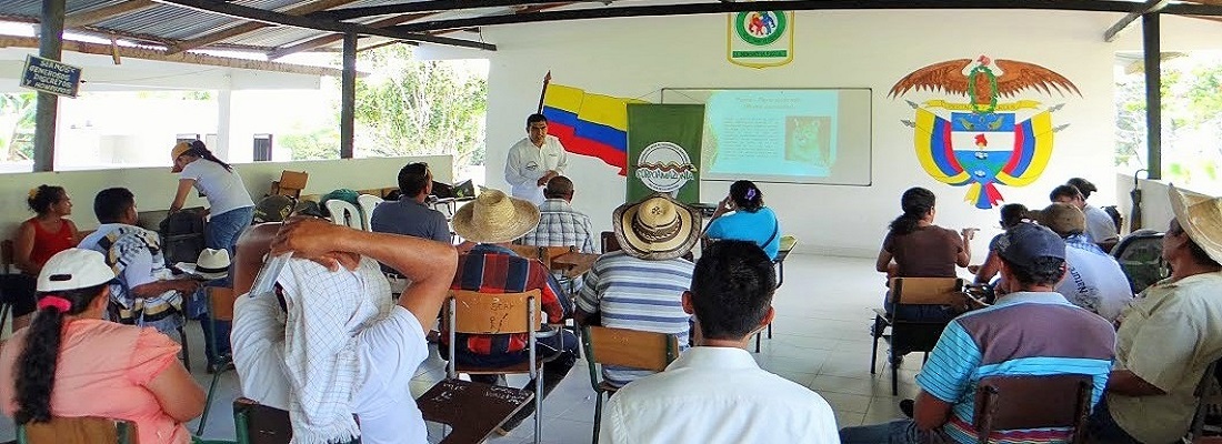 Comunidad rural del Caquetá, se capacita en manejo de conflicto de felinos silvestres