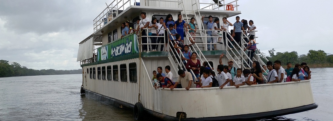 La Perla Amazónica en Putumayo primer beneficiada de Anaconda, en la travesía 2016 de educación ambiental