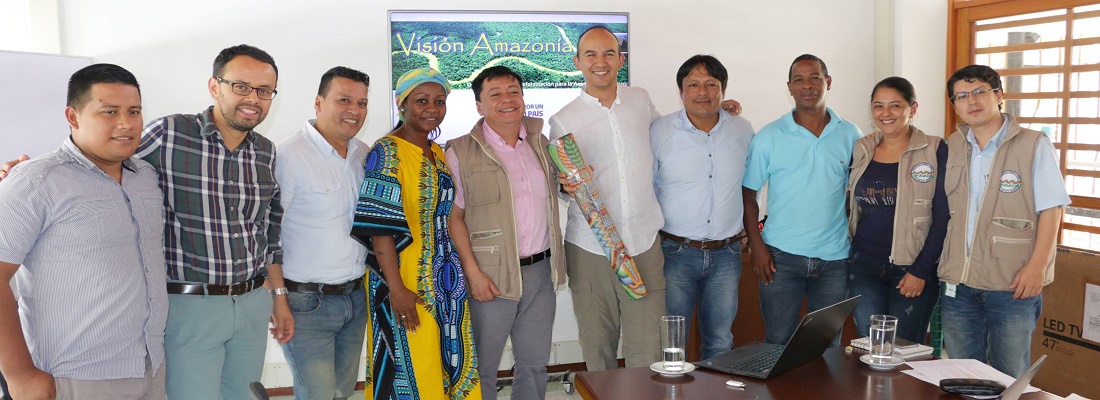 Espacio de acercamiento entre Visión Amazonia y Corpoamazonia