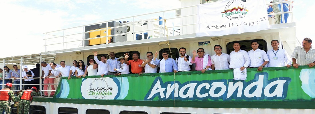 Anaconda recorrerá los ríos Putumayo y Amazonas para capacitar por primera vez comunidades ribereñas del departamento del Amazonas