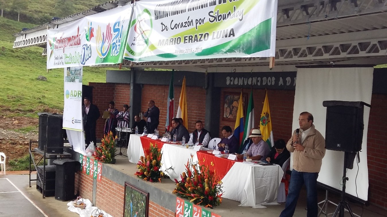 El Valle de Sibundoy, departamento del Putumayo avanza con paz y desarrollo rural