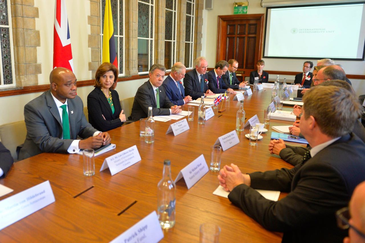 Agenda bilateral de medioambiente, tema clave en visita de Colombia al Reino Unido