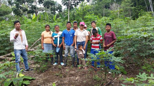 Anaconda llega a puerto alegría, última comunidad del recorrido.