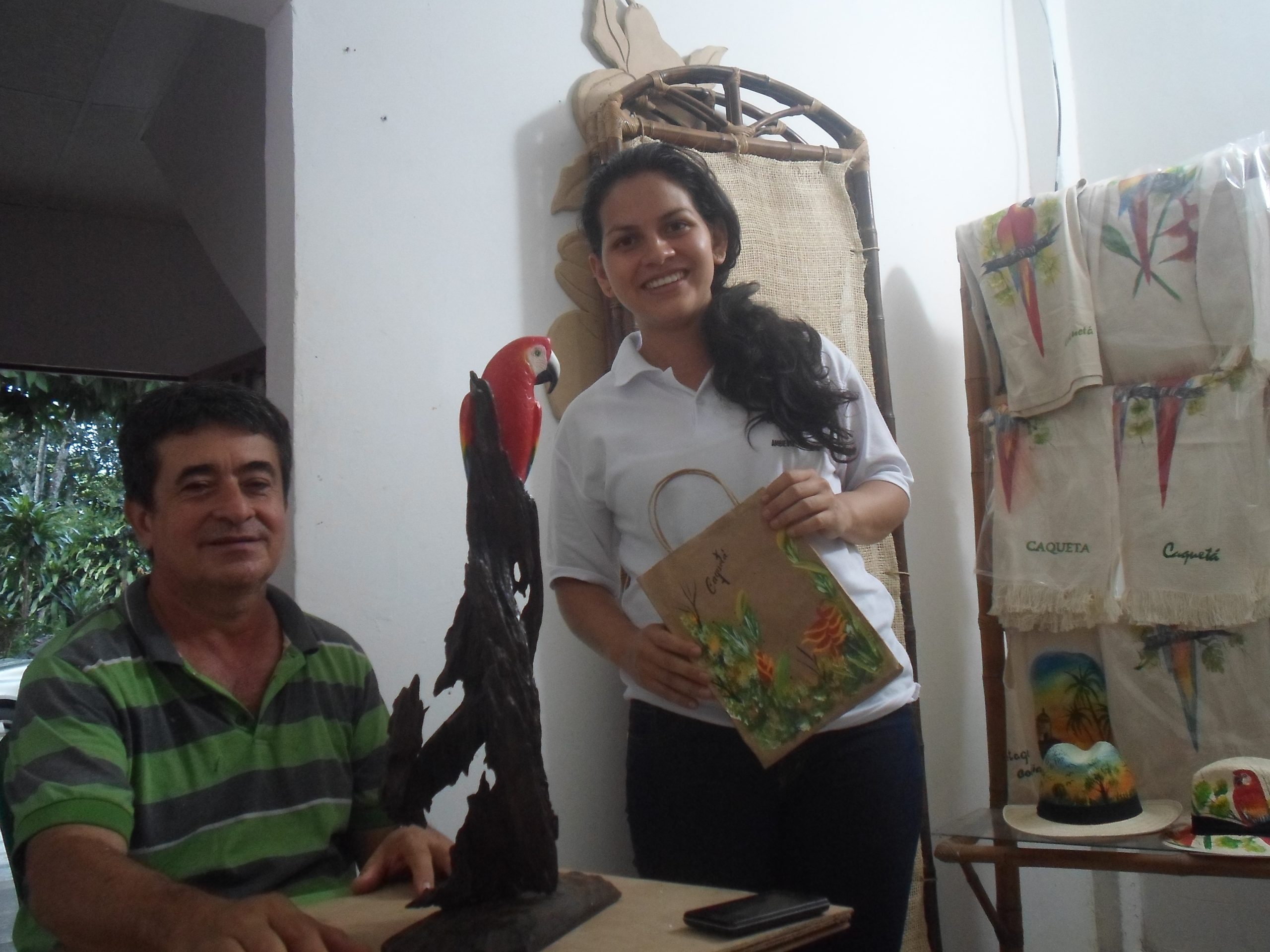 Corpoamazonia realiza visitas a los empresarios de Negocios Verdes del Caquetá