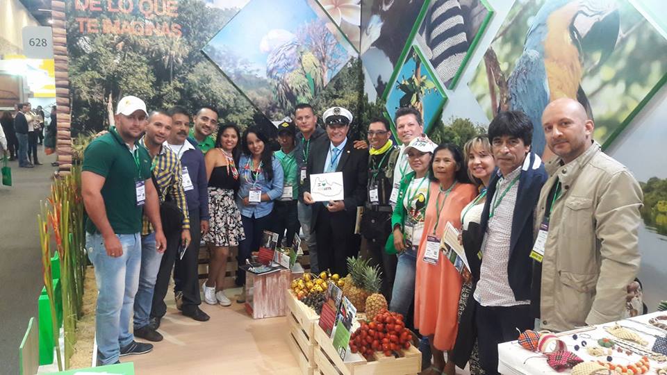 Corpoamazonia acompaña a empresarios de Ecoturismo en ANATO