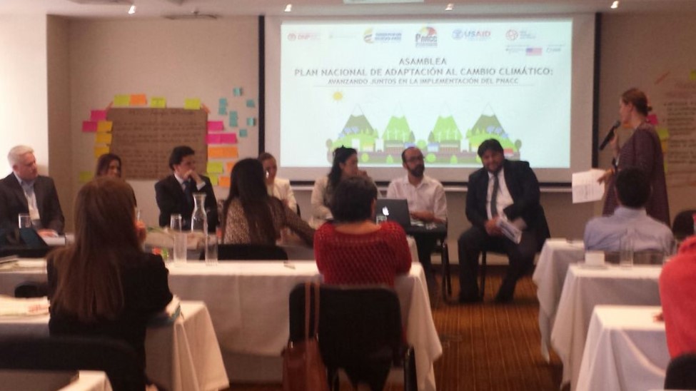 CORPOAMAZONIA participa en la Asamblea del Plan Nacional de Adaptación al Cambio Climático