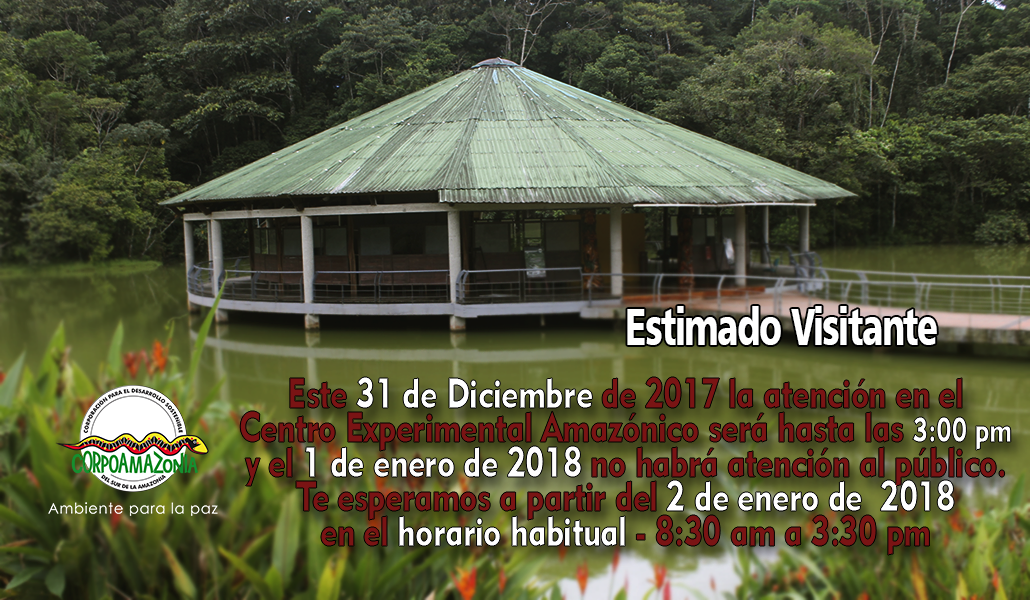 Horario de fin de año y enero de 2018 en el Parque SURUMA