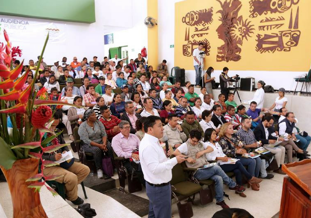 CORPOAMAZONIA rindió cuentas en el sur de la Amazonia colombiana