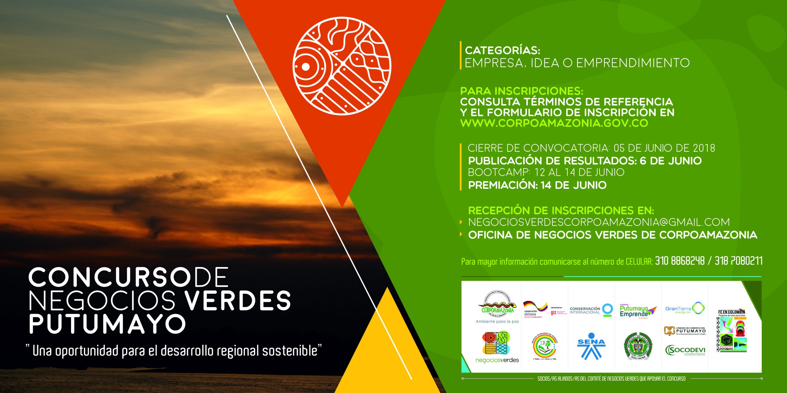 Empresas e Ideas de Negocios Verdes preseleccionadas para el concurso de Negocios Verdes – Putumayo