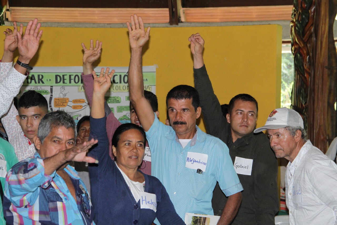 Comunidades de Caquetá y Putumayo participan en talleres para combatir la deforestación en la Amazonia