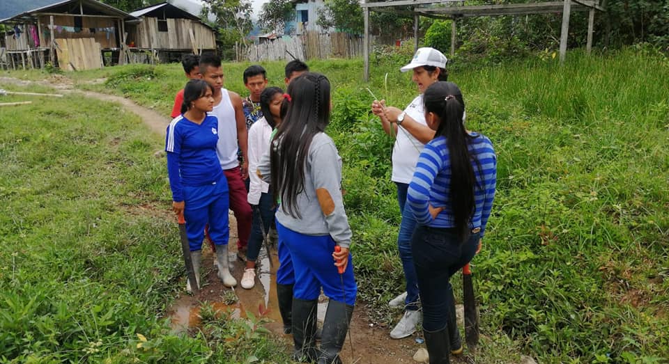 Se reactiva el PRAES de la Institución Educativa Rural Aborígenes de Colombia.
