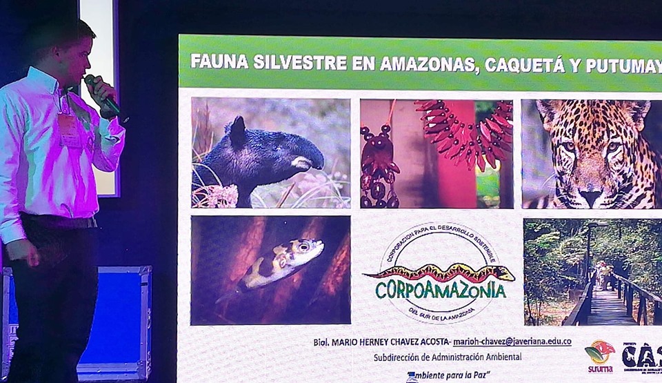 CORPOAMAZONIA presentó la nueva Guía de Fauna Silvestre en la Feria Internacional del Libro – FILBO 2019