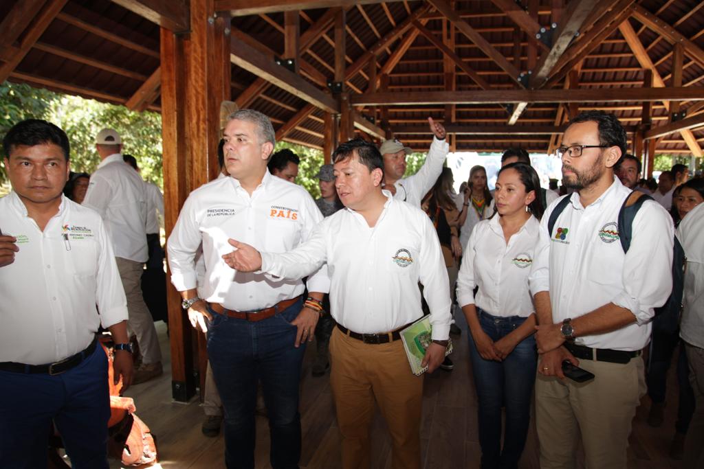 Presidente Iván Duque inauguró nuevas instalaciones en el Centro Experimental Amazónico de CORPOAMAZONIA