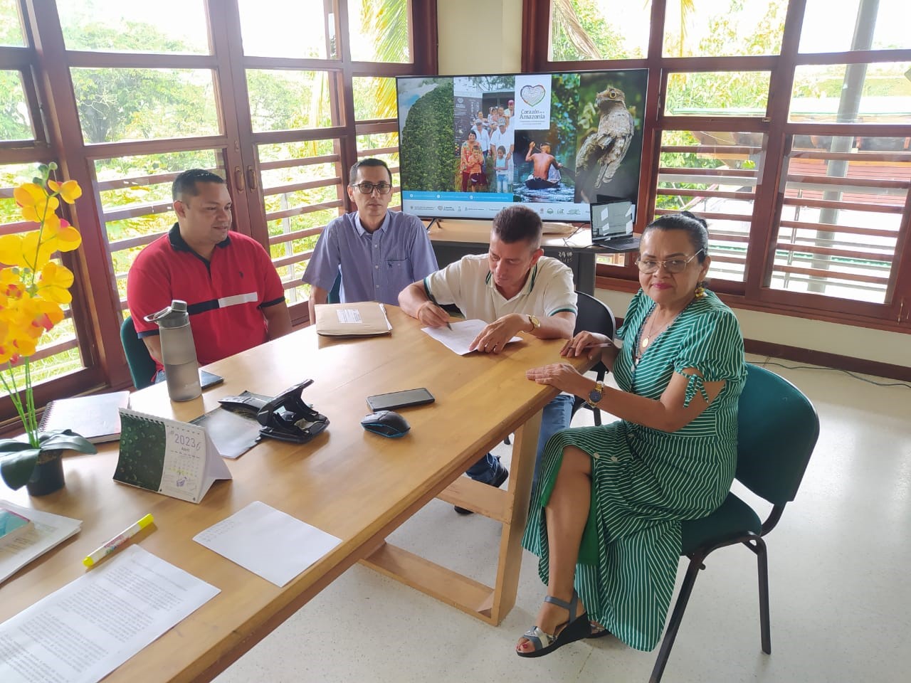 CORPOAMAZONIA adelantó la evaluación y concertación de los asuntos ambientales de la propuesta de modificación excepcional del esquema de ordenamiento territorial del municipio de Albania