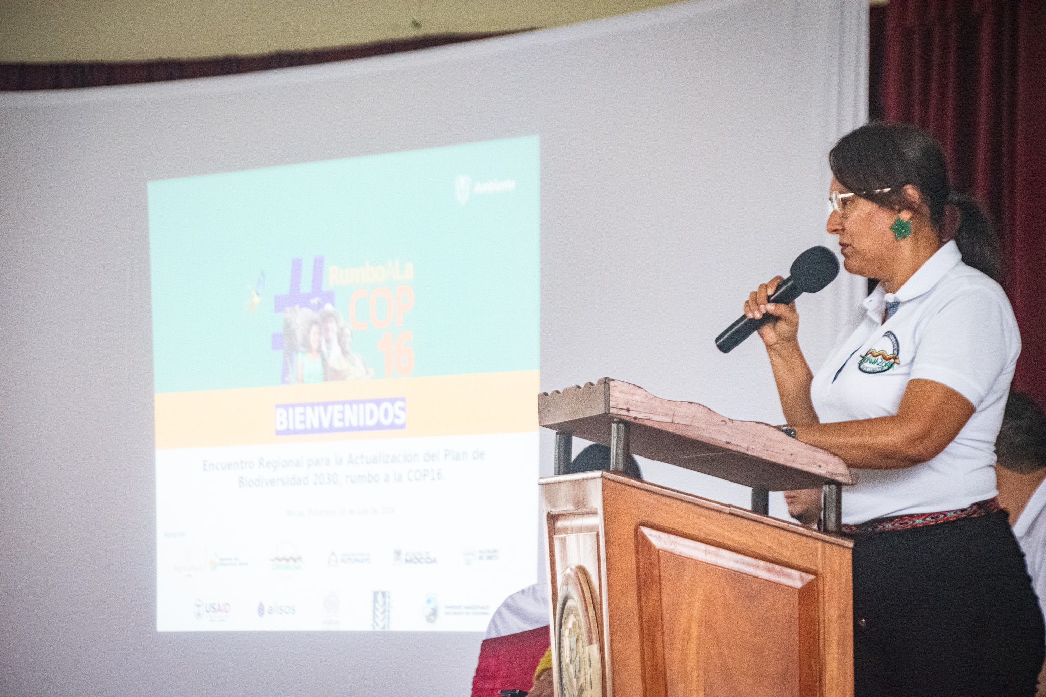 La directora general de CORPOAMAZONIA participó en el Encuentro Regional del Plan de Acción de Biodiversidad